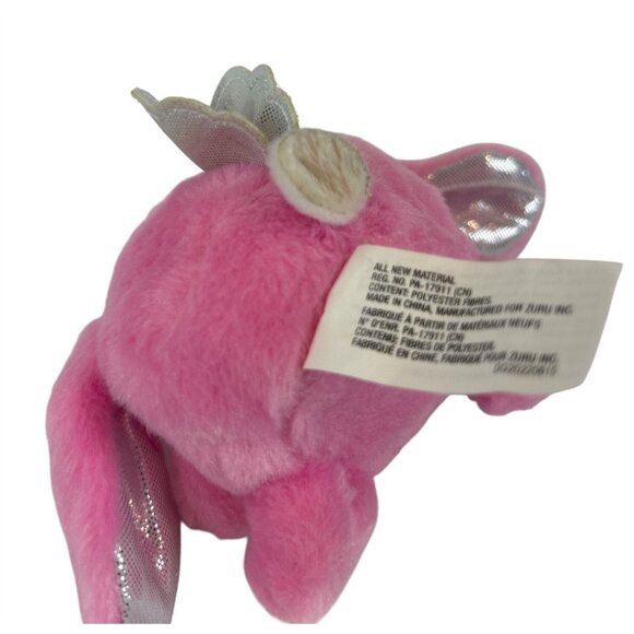 Zuru Rainbocorns Bunnycorn Surprise Flopsy 3.5in Plush Pink Bunny Unicorn - Picture 7 of 10